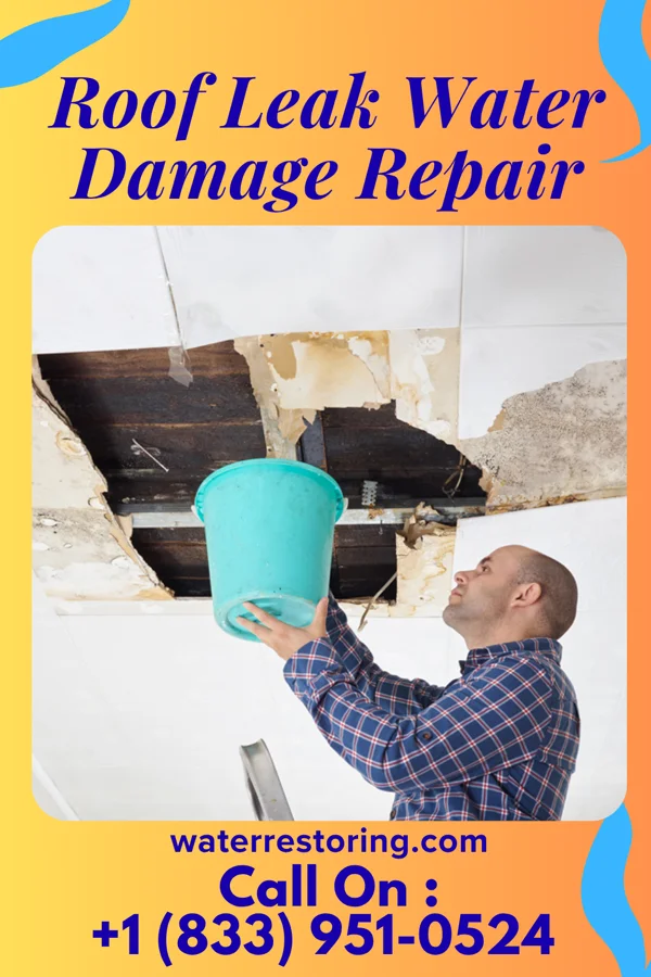Roof Leak Water Damage Repair in San Bernardino, CA